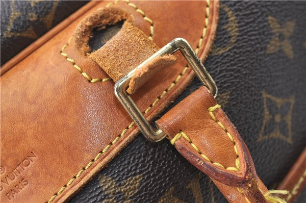 Authentic Louis Vuitton Monogram Deauville Hand Bag M47270 LV Junk 5123B