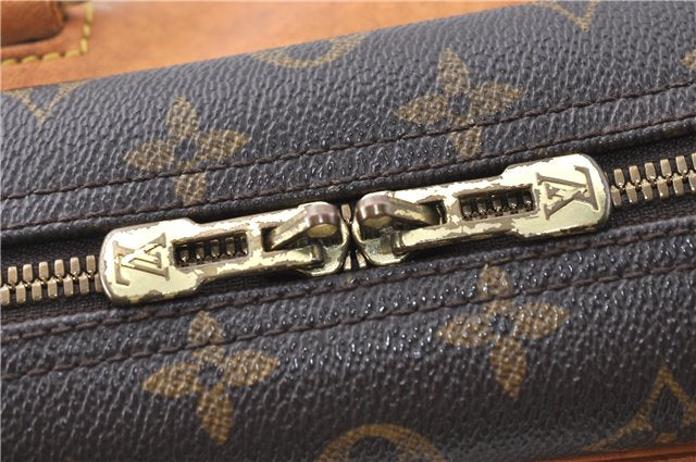 Authentic Louis Vuitton Monogram Deauville Hand Bag M47270 LV Junk 5123B