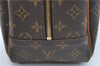 Authentic Louis Vuitton Monogram Deauville Hand Bag M47270 LV Junk 5123B