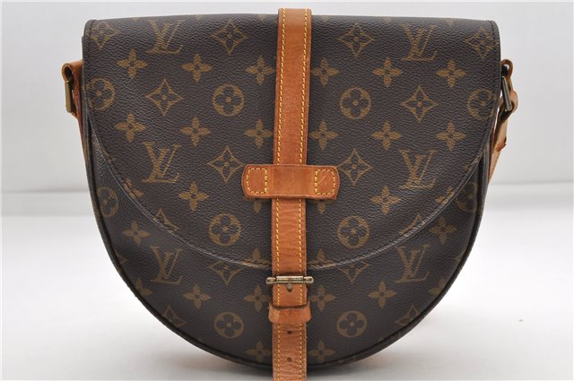 Auth Louis Vuitton Monogram Chantilly GM Shoulder Cross Body Bag M51232 LV 5123D