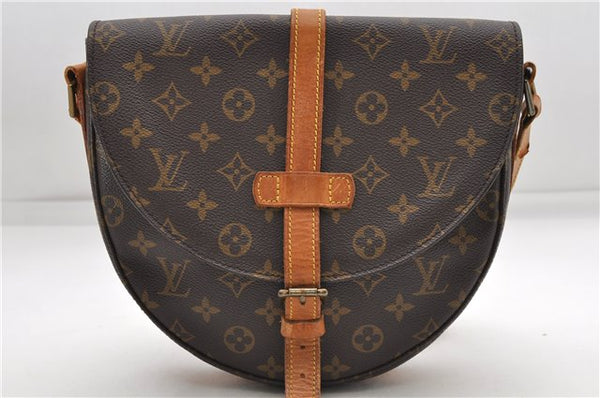Auth Louis Vuitton Monogram Chantilly GM Shoulder Cross Body Bag M51232 LV 5123D