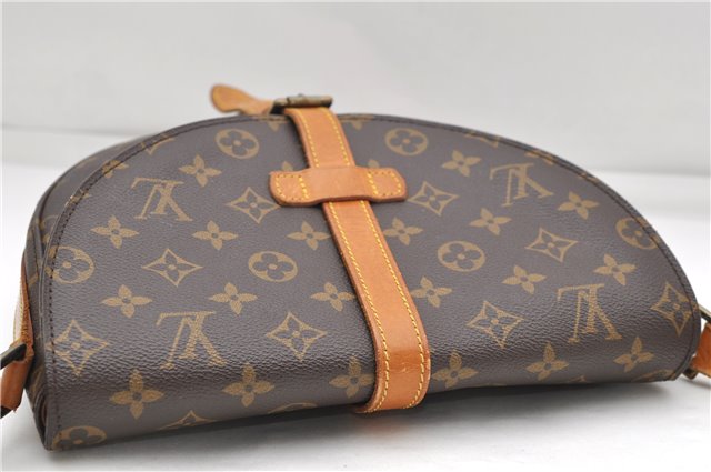 Auth Louis Vuitton Monogram Chantilly GM Shoulder Cross Body Bag M51232 LV 5123D