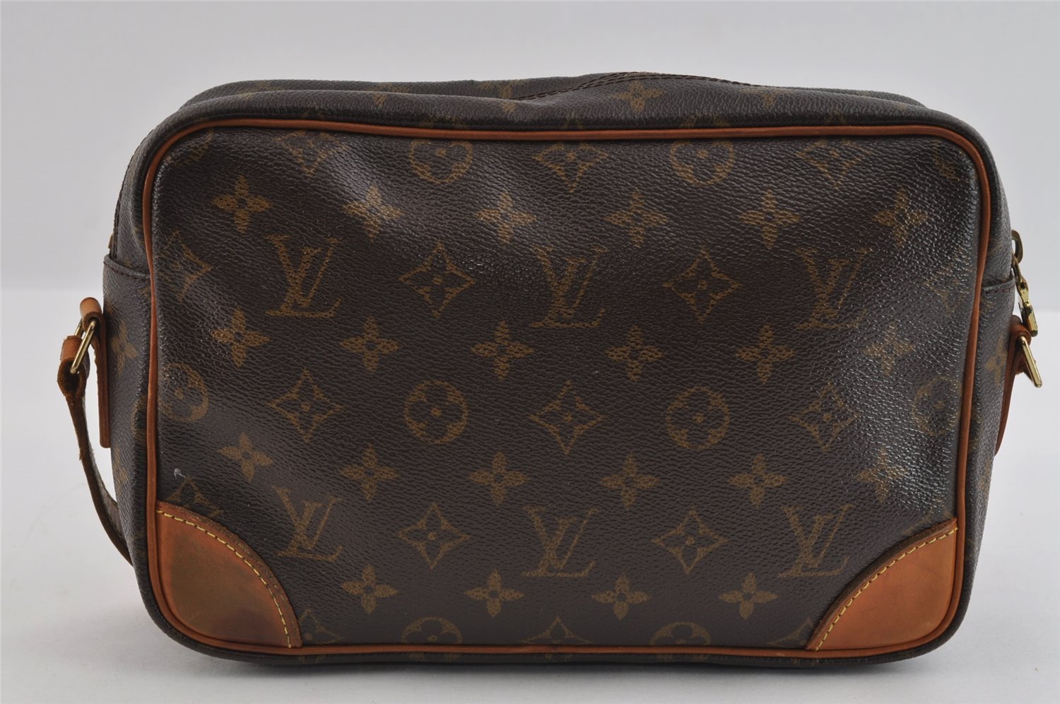 Authentic Louis Vuitton Monogram Trocadero 27 Shoulder Cross Bag M51274 LV 5123I