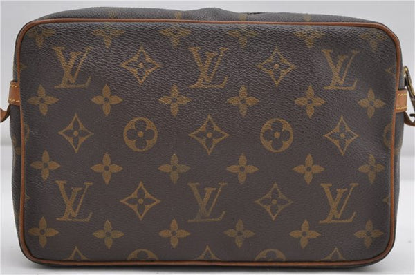 Authentic Louis Vuitton Monogram Compiegne 23 Clutch Hand Bag M51847 LV 5124D