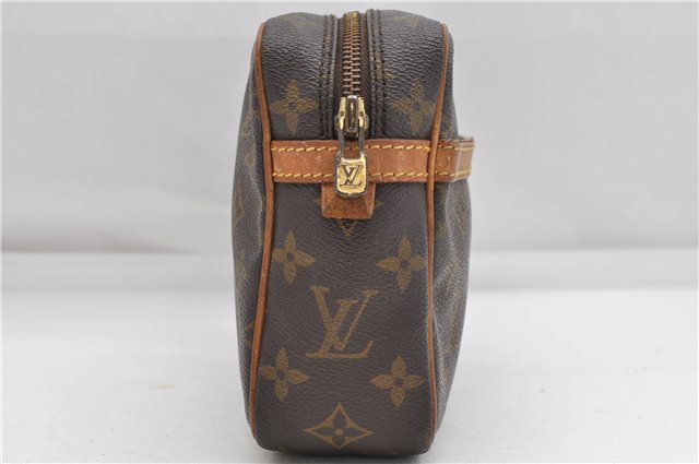 Authentic Louis Vuitton Monogram Compiegne 23 Clutch Hand Bag M51847 LV 5124D