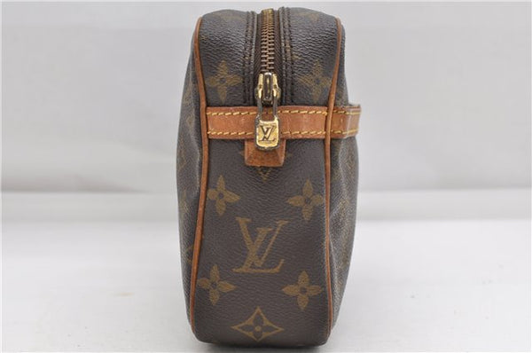 Authentic Louis Vuitton Monogram Compiegne 23 Clutch Hand Bag M51847 LV 5124D