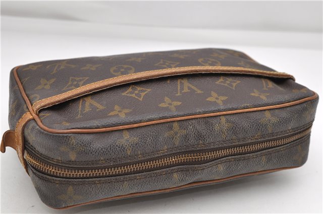 Authentic Louis Vuitton Monogram Compiegne 23 Clutch Hand Bag M51847 LV 5124D