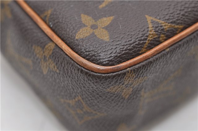 Authentic Louis Vuitton Monogram Compiegne 23 Clutch Hand Bag M51847 LV 5124D