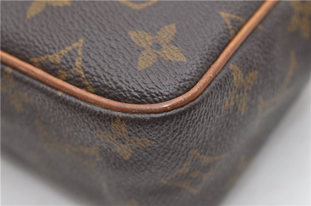 Authentic Louis Vuitton Monogram Compiegne 23 Clutch Hand Bag M51847 LV 5124D