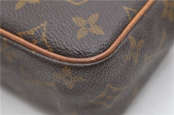 Authentic Louis Vuitton Monogram Compiegne 23 Clutch Hand Bag M51847 LV 5124D