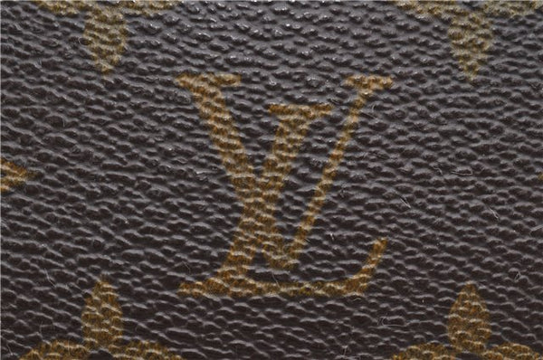 Authentic Louis Vuitton Monogram Compiegne 23 Clutch Hand Bag M51847 LV 5124D