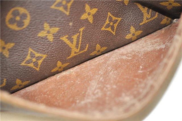 Authentic Louis Vuitton Monogram Compiegne 23 Clutch Hand Bag M51847 LV 5124D