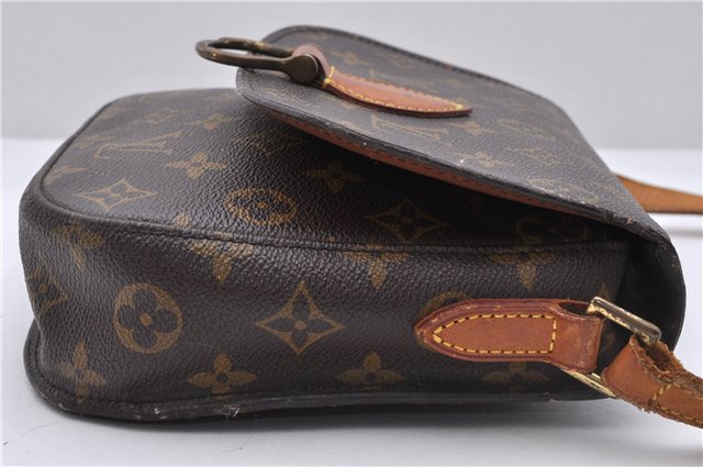 Auth Louis Vuitton Monogram Saint Cloud MM Shoulder Cross Bag M51243 LV 5125D
