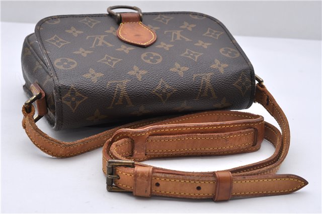 Auth Louis Vuitton Monogram Saint Cloud MM Shoulder Cross Bag M51243 LV 5125D