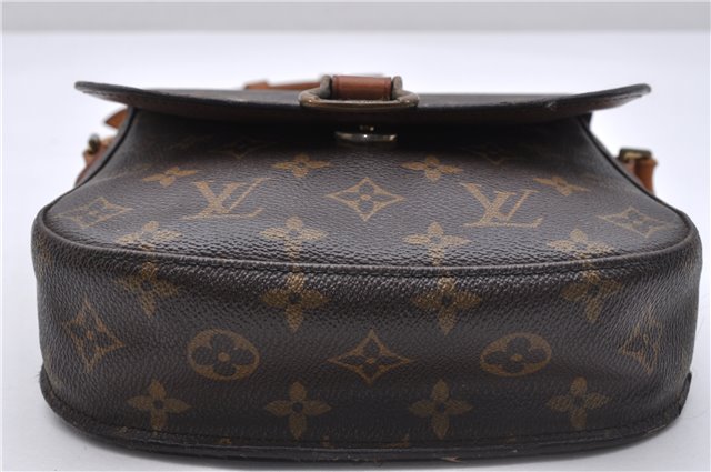 Auth Louis Vuitton Monogram Saint Cloud MM Shoulder Cross Bag M51243 LV 5125D