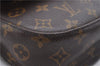 Auth Louis Vuitton Monogram Saint Cloud MM Shoulder Cross Bag M51243 LV 5125D