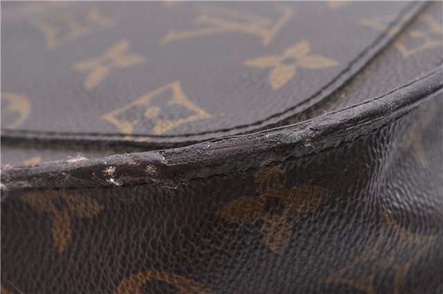 Auth Louis Vuitton Monogram Saint Cloud MM Shoulder Cross Bag M51243 LV 5125D