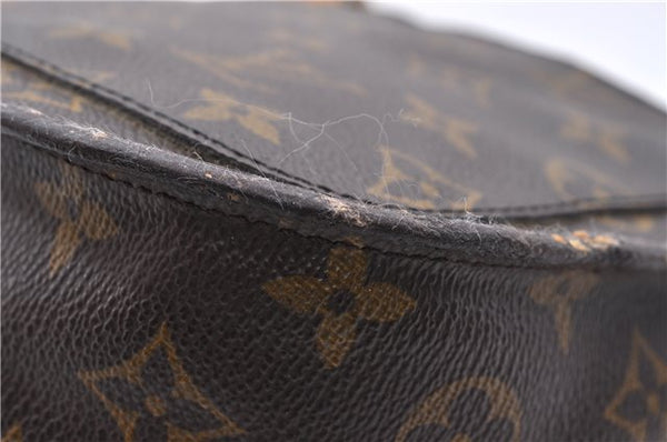 Auth Louis Vuitton Monogram Saint Cloud MM Shoulder Cross Bag M51243 LV 5125D