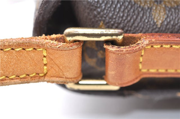 Auth Louis Vuitton Monogram Saint Cloud MM Shoulder Cross Bag M51243 LV 5125D