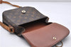 Auth Louis Vuitton Monogram Saint Cloud MM Shoulder Cross Bag M51243 LV 5125D