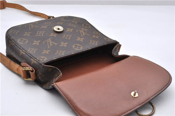 Auth Louis Vuitton Monogram Saint Cloud MM Shoulder Cross Bag M51243 LV 5125D