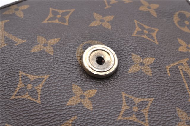 Auth Louis Vuitton Monogram Saint Cloud MM Shoulder Cross Bag M51243 LV 5125D