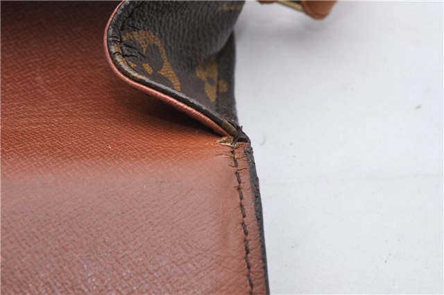 Auth Louis Vuitton Monogram Saint Cloud MM Shoulder Cross Bag M51243 LV 5125D