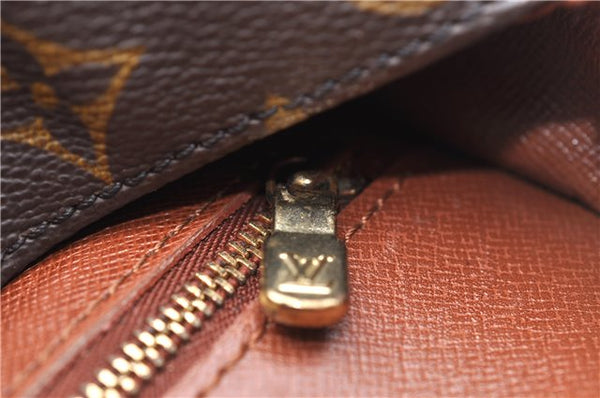 Auth Louis Vuitton Monogram Saint Cloud MM Shoulder Cross Bag M51243 LV 5125D