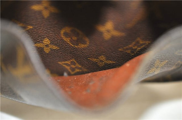 Auth Louis Vuitton Monogram Saint Cloud MM Shoulder Cross Bag M51243 LV 5125D