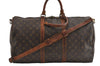 Auth Louis Vuitton Monogram Keepall Bandouliere 50 M41416 Boston Bag Junk 5125I