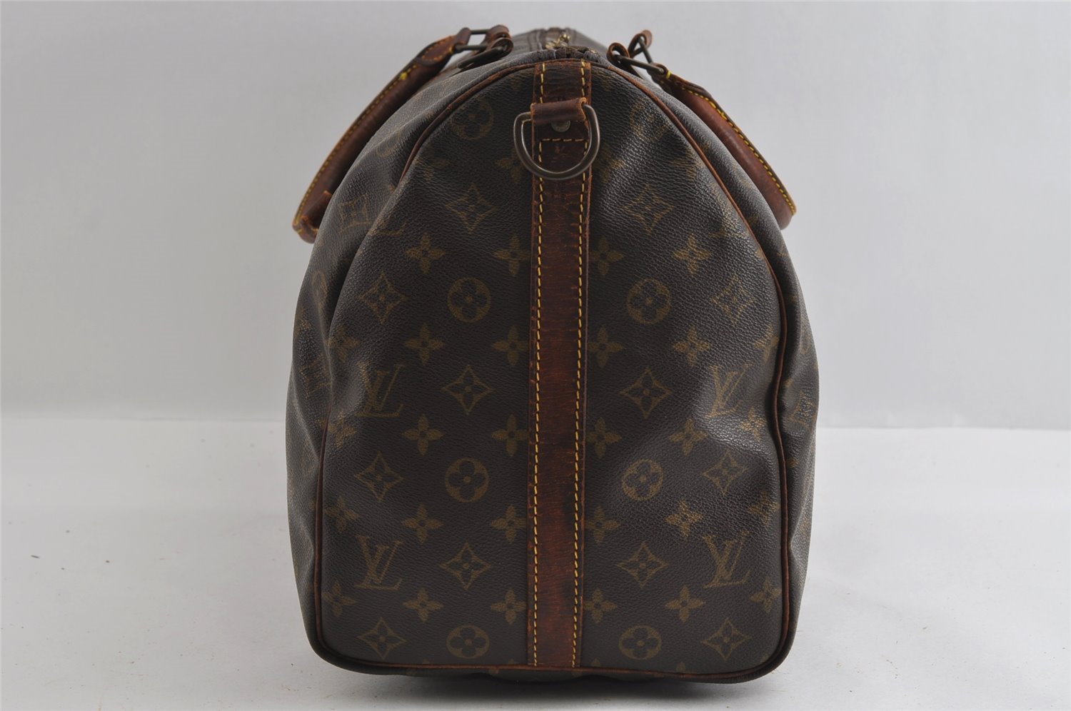 Auth Louis Vuitton Monogram Keepall Bandouliere 50 M41416 Boston Bag Junk 5125I
