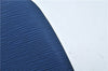 Authentic Louis Vuitton Epi Dauphine GM Cosmetic Pouch Blue M48435 LV 5126C