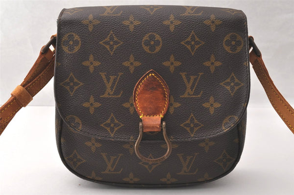 Authentic Louis Vuitton Monogram Saint Cloud MM M51243 Shoulder Cross Bag 5127I