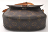 Authentic Louis Vuitton Monogram Saint Cloud MM M51243 Shoulder Cross Bag 5127I