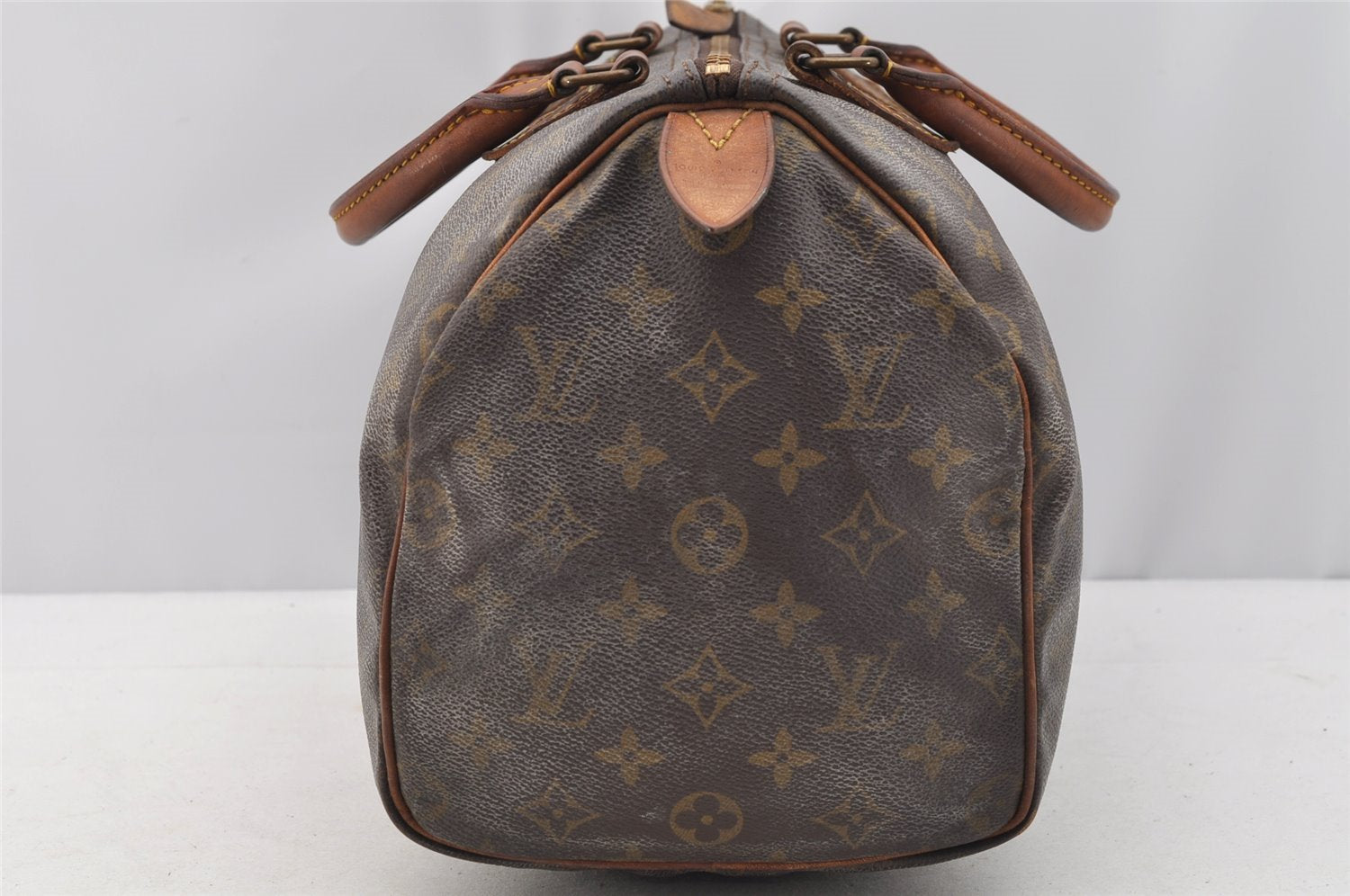 Authentic Louis Vuitton Monogram Speedy 30 Hand Boston Bag Old Model LV 5128I