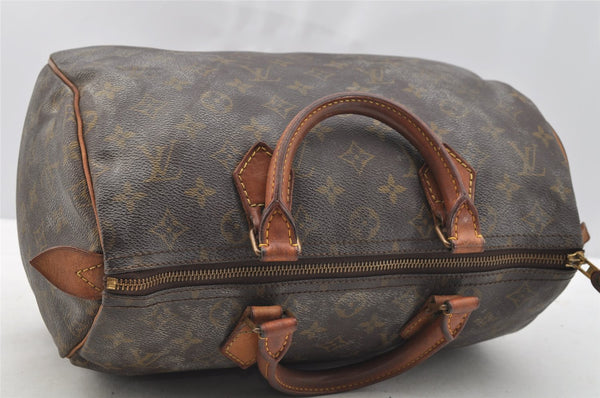 Authentic Louis Vuitton Monogram Speedy 30 Hand Boston Bag Old Model LV 5128I