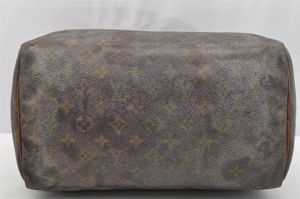 Authentic Louis Vuitton Monogram Speedy 30 Hand Boston Bag Old Model LV 5128I