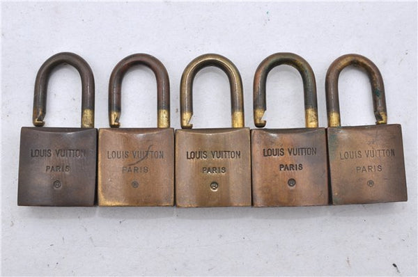 Authentic Louis Vuitton Padlock 10Set Old Model LV 5129D