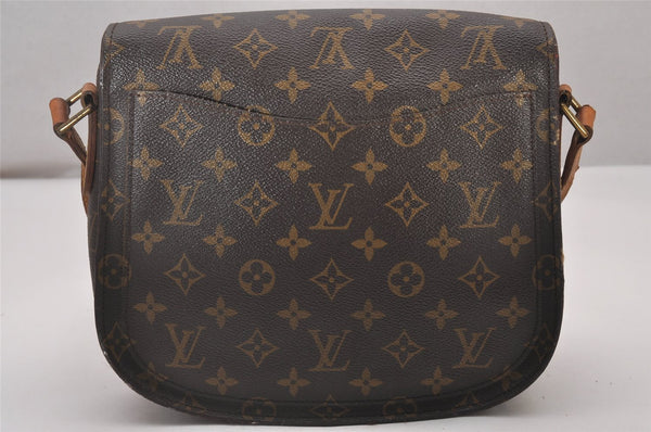 Authentic Louis Vuitton Monogram Saint Cloud GM M51242 Shoulder Cross Bag 5129I
