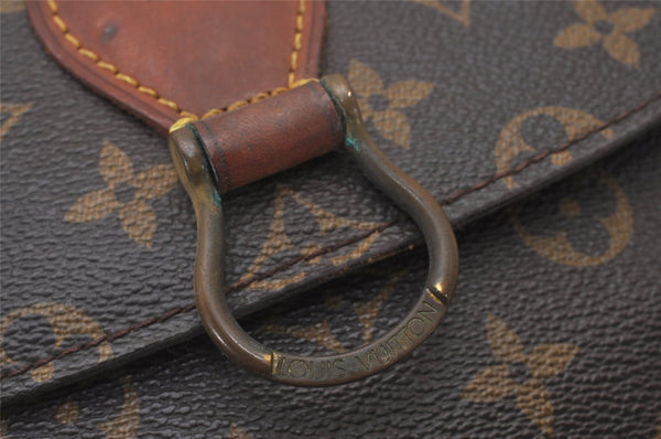 Authentic Louis Vuitton Monogram Saint Cloud GM M51242 Shoulder Cross Bag 5129I