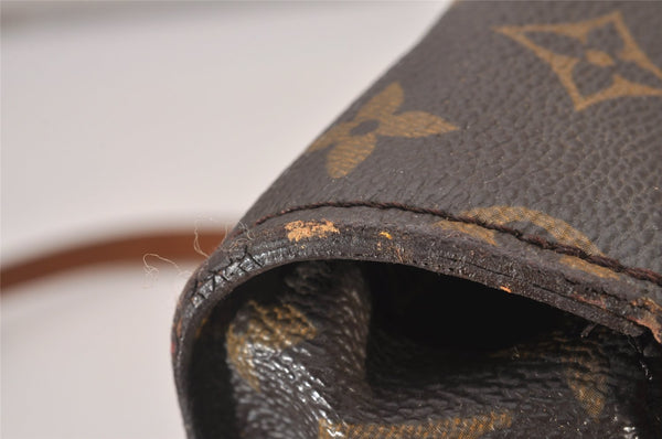 Authentic Louis Vuitton Monogram Saint Cloud GM M51242 Shoulder Cross Bag 5129I