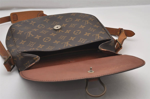 Authentic Louis Vuitton Monogram Saint Cloud GM M51242 Shoulder Cross Bag 5129I