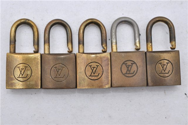 Authentic Louis Vuitton Padlock 10Set Old Model LV 5130D