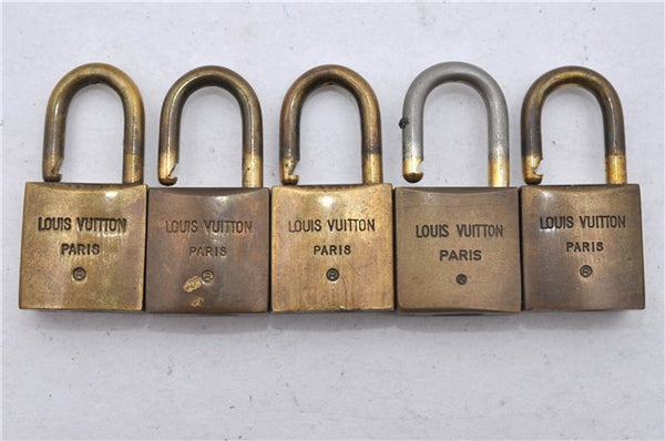 Authentic Louis Vuitton Padlock 10Set Old Model LV 5130D