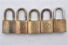 Authentic Louis Vuitton Padlock 10Set Old Model LV 5130D