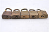 Authentic Louis Vuitton Padlock 10Set Old Model LV 5130D