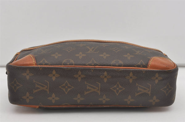 Authentic Louis Vuitton Monogram Compiegne 28 Clutch Hand Bag M51845 LV 5130I