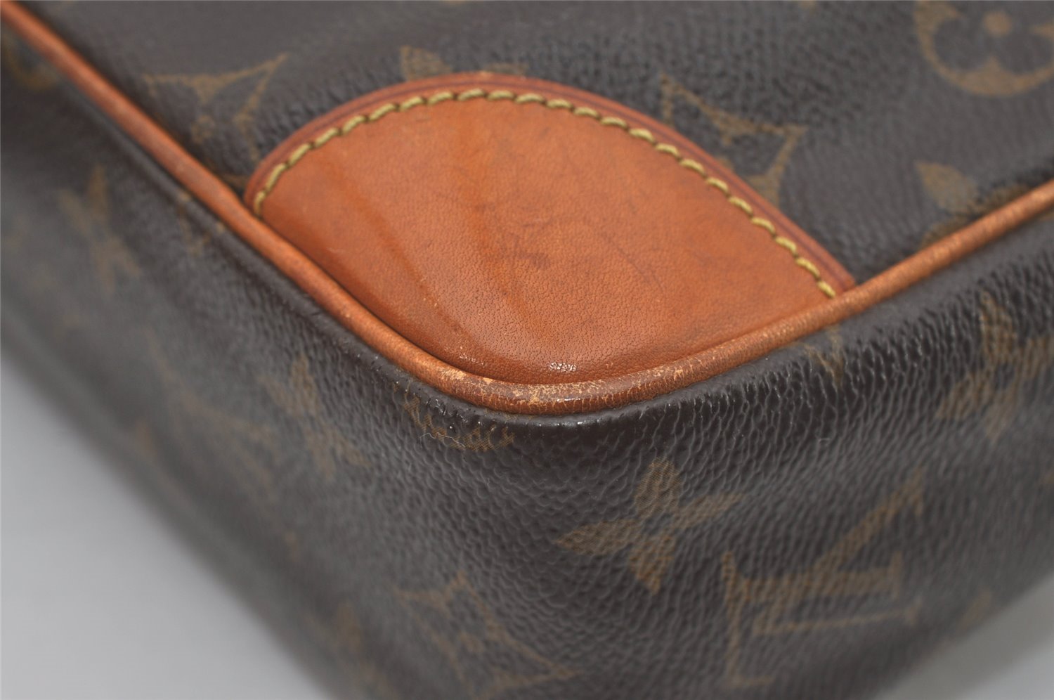 Authentic Louis Vuitton Monogram Compiegne 28 Clutch Hand Bag M51845 LV 5130I