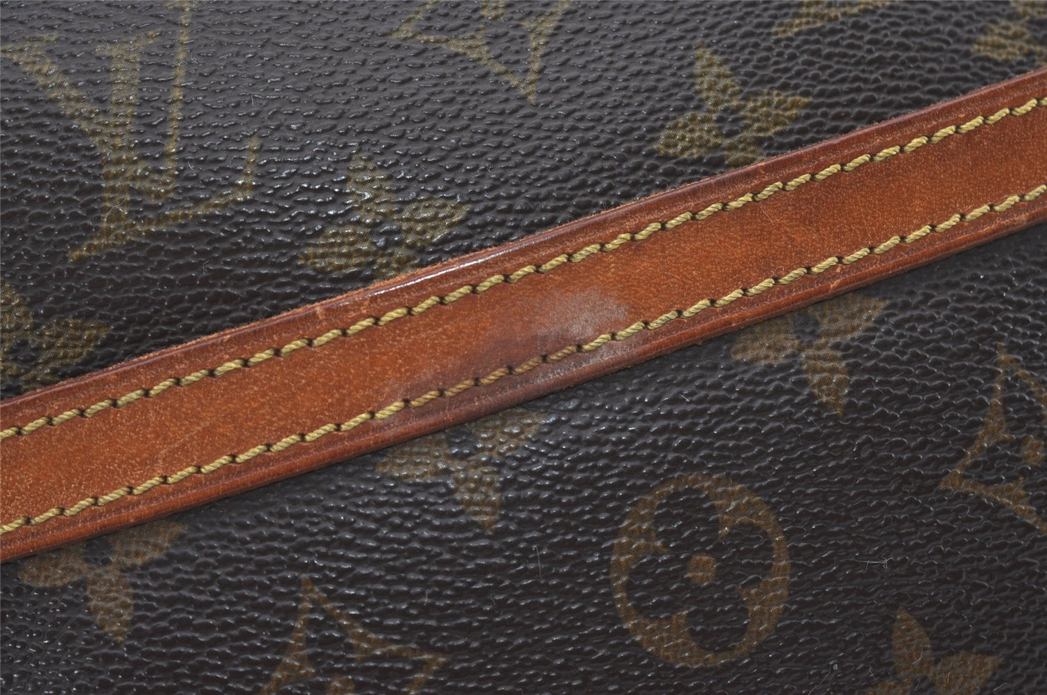 Authentic Louis Vuitton Monogram Compiegne 28 Clutch Hand Bag M51845 LV 5130I