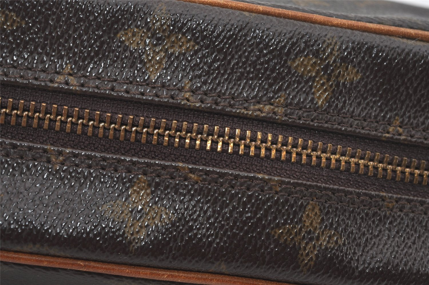 Authentic Louis Vuitton Monogram Compiegne 28 Clutch Hand Bag M51845 LV 5130I